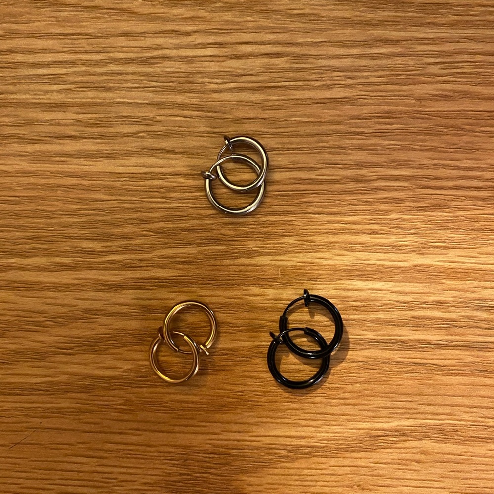 Clip on earrings
